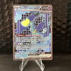 Pokemon TCG - Prismatic Evolutions - Iron Crown EX Card 158/131 - Sir - Image 1