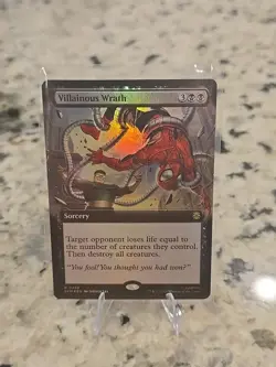 Villainous Wrath (Extended Art) Marvel's Spider-Man Foil - Image 1