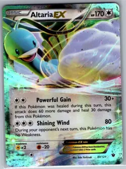 Altaria EX 83/124 XY - Fates Collide - Pokemon Card - NM - Image 1
