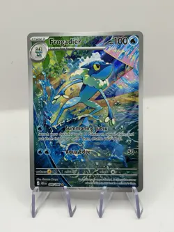 Frogadier 089/086 Illustration Rare Chaos Rising Pokemon - Image 1