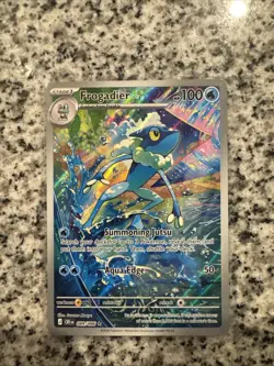 Pokemon Frogadier 089/086 Illustration Rare Near Mint Chaos Rising - Image 1