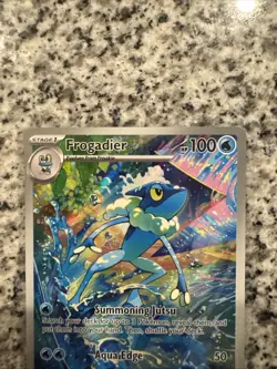 Pokemon Frogadier 089/086 Illustration Rare Near Mint Chaos Rising - Image 2