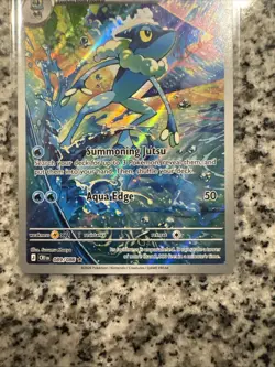 Pokemon Frogadier 089/086 Illustration Rare Near Mint Chaos Rising - Image 3