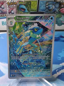 Frogadier - 089/086 - ME04 Chaos Rising - NM Illustration Rare Near Mint Pokemon - Image 1