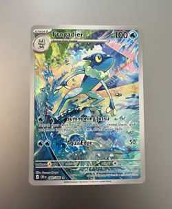 Frogadier 089/086 ISR - Chaos Rising Pokemon Card Illustration Rare - Image 1