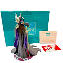 WDCC Disney Sleeping Beauty's Maleficent + Diablo Evil Enchantress Figurine READ - Image 1