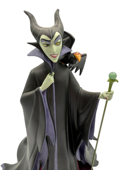 WDCC Disney Sleeping Beauty's Maleficent + Diablo Evil Enchantress Figurine READ - Image 3