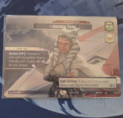 Star Wars Unlimited Ahsoka Tano, Trust In The Force Showcase Ashes Of Empire - Image 1