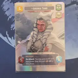 Star Wars Unlimited Ahsoka Tano, Trust In The Force Showcase Ashes Of Empire - Image 2