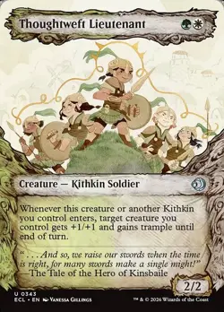 [MTG] Thoughtweft Lieutenant (Showcase) (0343) (ECL) NM - Image 1