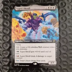 MTG Marvel Super Heroes - Super-Skrull Extended art rare R 0409 - Image 1
