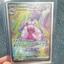 The Pokemon Company Tinkaton ex 262/193 SV02 Paldea Evolved SIR Holo EN 300HP - Image 1