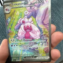 The Pokemon Company Tinkaton ex 262/193 SV02 Paldea Evolved SIR Holo EN 300HP - Image 2