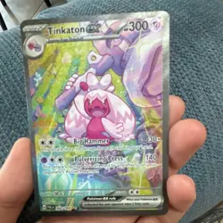 The Pokemon Company Tinkaton ex 262/193 SV02 Paldea Evolved SIR Holo EN 300HP - Image 3