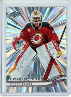 2025-26 Upper Deck PWHL Outburst #17 Gwyneth Philips - Ottawa Charge - Image 1