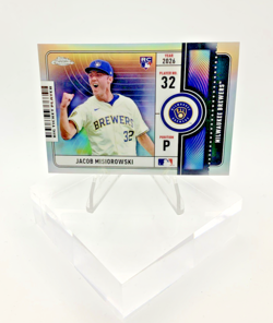 2026 Topps Chrome - Jacob Misiorowski Big Ticket Players #BTP-2 (RC) - Image 1