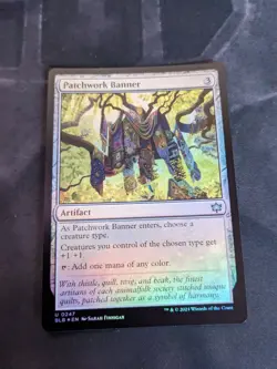 Patchwork Banner Bloomburrow Foil - Image 1