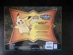 Pokemon TCG Shining Fates Pikachu v Collection Box Factory Sealed - Image 2