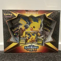 Pokemon TCG Shining Fates Collection Pikachu V Box Set - Brand New Sealed - Image 2