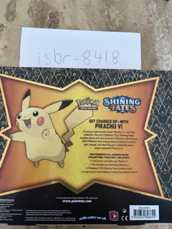 Pokemon TCG Shining Fates Pikachu V Collection Box Brand New Sealed - Image 2