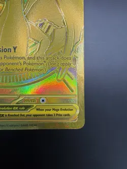 Pokemon Mega Charizard Y EX 294/217 Gold Hyper Rare Ascended Hero’s English - Image 4