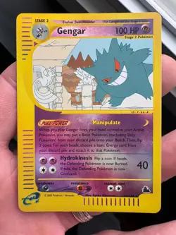 Gengar 10/144 Skyridge Regular Non-Holo Rare Pokemon TCG Nintendo NM - Image 1