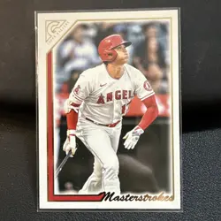 2022 Topps Gallery - Masterstrokes Shohei Ohtani #MS-9 - Image 1