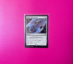 *Staff of Domination* - Commander Legends (CMR) #343 - Near Mint - Regular Rare - Image 2