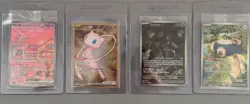 Pokemon TCG SV 151 Sealed Promo 4-Card Lot Mew ex, Mewtwo & Snorlax 2021 053/159 - Image 1