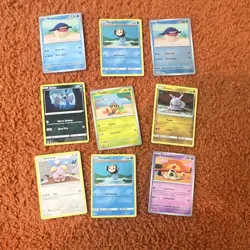 Pokemon TCG 7-card lot Asako Ito Yarn Art XY to Modern Era - Image 1