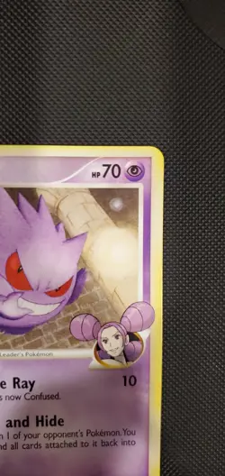 👻 Gengar GL 👻 40/111 - NON-HOLO - Rising Rivals Platinum SP - Pokemon CARD - Image 3