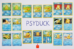 PSYDUCK collector STARTER PACK bundle - Pokemon TCG 18 Card Lot - Image 1