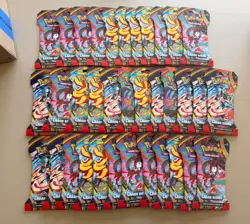 Pokemon TCG Chaos Rising Sleeved Packs Factory Sealed Lot Of 35 Packs NEW RARE - Image 1