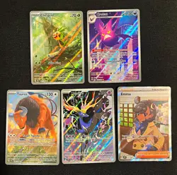 Pokemon TCG Chaos Rising 5-Card Full Art Holo Lot (NM) (English) - Image 1