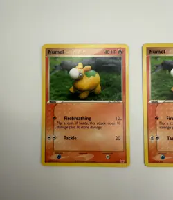 (2) Numel Pokemon TCG 5/10 Common - 2004 Latias Trainer Kit - 2 card lot NM - Image 3