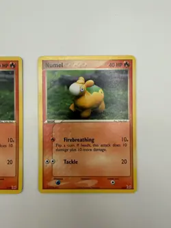 (2) Numel Pokemon TCG 5/10 Common - 2004 Latias Trainer Kit - 2 card lot NM - Image 4