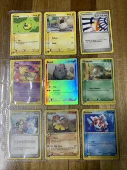 Pokemon TCG - E Series Lot - EX Dragon, Expedition Base Set, EX Ruby & Sapphire - Image 1