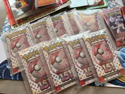 Pokemon Sealed Pack Job Lot 27 Packs TCG Cards English - Image 3