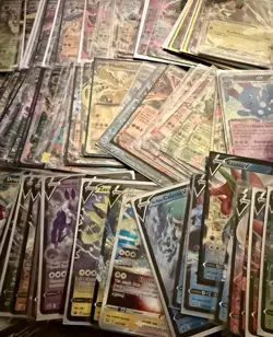 Pokemon TCG Lot English EX, V, VSTAR,VMAX(SWSH/SV/ME Era) All NM/LP+ *124 Cards* - Image 5