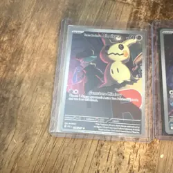 Pokemon TCG Crown Zenith Holo Full Art 4-Card Lot: Mimikyu +3 (238/227) - Image 2