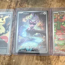 Pokemon TCG Crown Zenith Holo Full Art 4-Card Lot: Mimikyu +3 (238/227) - Image 3