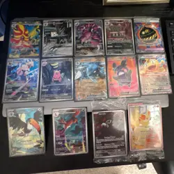 Nintendo Pokemon TCG Crown Zenith 14-Card Lot Holo Full Art English Pyroar - Image 3