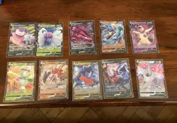 Pokemon TCG Lot of 10 Darkness Ablaze V Holos - Image 1