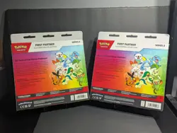 LOT (2) NEW Sealed Pokemon TCG - First Partner Illustration Collection -Series 2 - Image 3