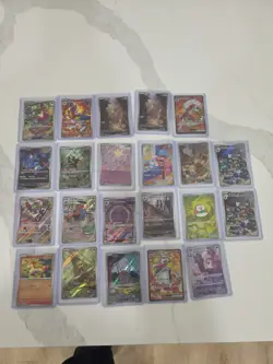 Nintendo Pokemon TCG SV2a 20-Card Japanese Holo Full Art Lot - Image 1
