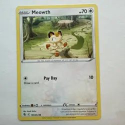 Meowth 5 Card Lot ~Cute cards~ Pokemon TCG - perfect for Meowth collectors - Image 2