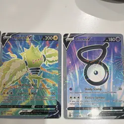 Pokemon TCG Silver Tempest V Full Art Holo Lot 4: Ursaluna/Regieleki/Unown - Image 3