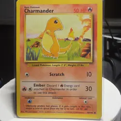 Wizards of the Coast Pokemon TCG 10-Card Lot Charmander Gym/Team Rocket ENG - Image 4