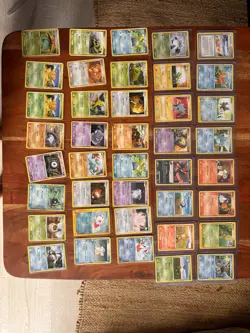Nintendo Pokemon TCG Mixed Card Lot of 89 cards from 2006-2008 era - Image 1