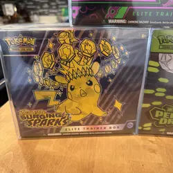 Pokemon Tcg Elite Trainer Box Lot Of 6 Factory Sealed With Plastic Case. - Image 2